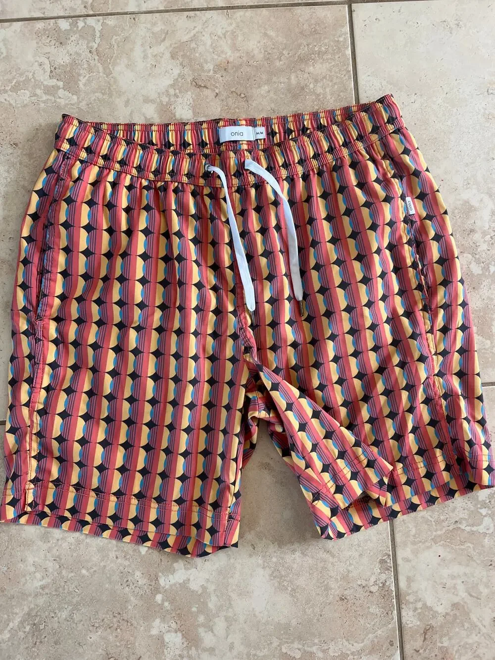 Onia mens medium swim trunks